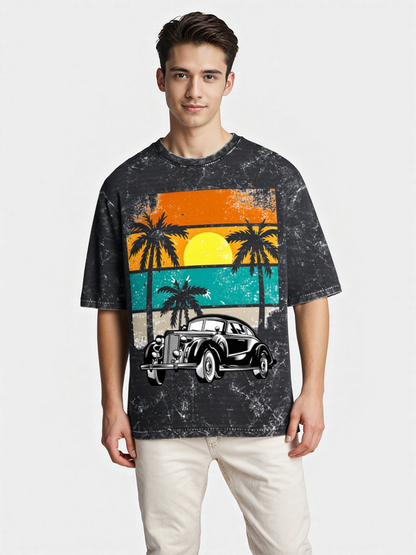 Acid Oversized T Car