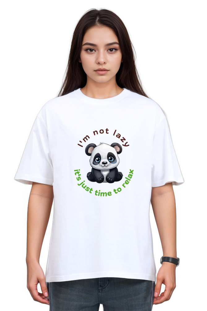Lazy Panda: Oversized T-Shirt