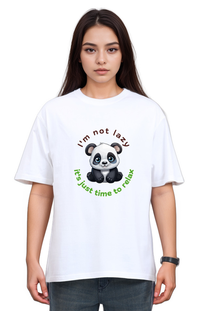 Lazy Panda: Oversized T-Shirt
