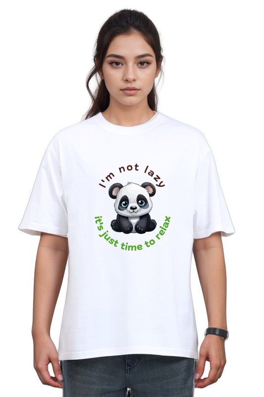 Lazy Panda: Oversized T-Shirt