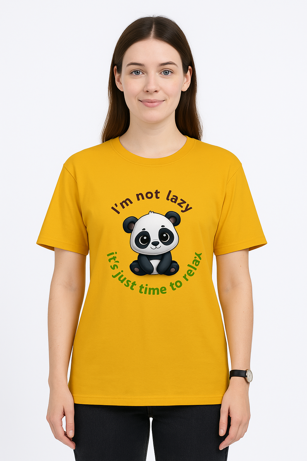 Lazy Panda: Oversized T-Shirt